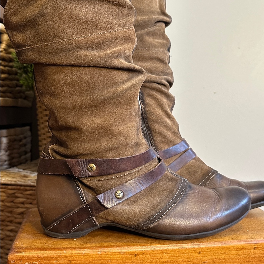 Pikolinos Brown Suede Women's Boots size 40 - Picture 9 of 13